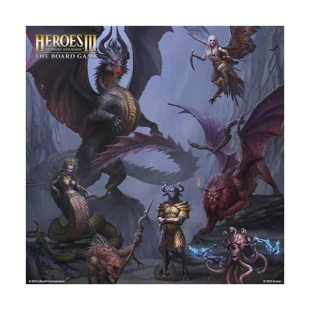 Heroes of Might and Magic III: The Board Game Core Game (DE) - Arch...