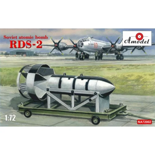 Soviet atomic bomb RDS-2, 1/72 - Amodel AMO-NA72002 Soviet atomic bomb RDS-2, 1/72 - Amodel AMO-NA72002