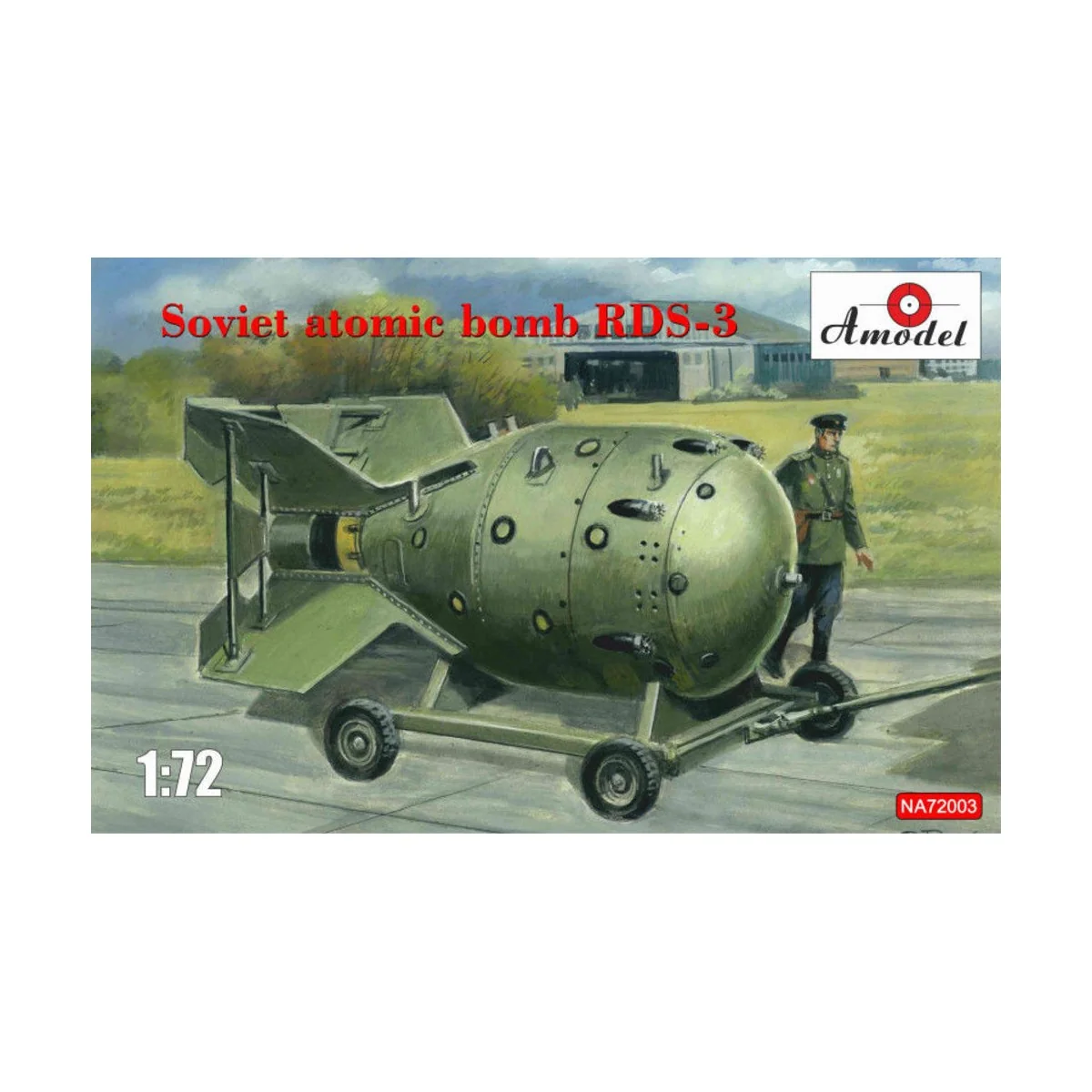 Soviet atomic bomb RDS-3, 1/72 - Amodel AMO-NA72003 Soviet atomic bomb RDS-3, 1/72 - Amodel AMO-NA72003