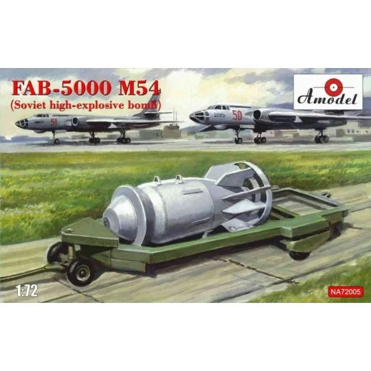FAB-5000 M54 (Soviet high-explosive bomb) - Amodel AMO-NA72005