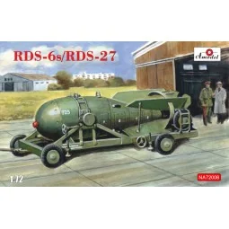 Soviet hydrogen bomb RDS-6s/RDS-27, 1/72 - Amodel AMO-NA72006