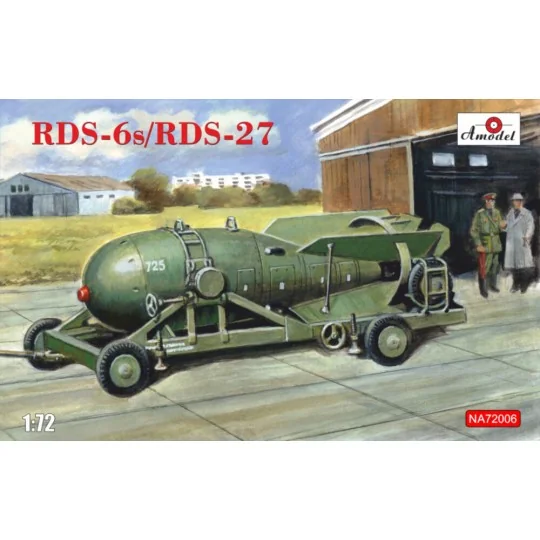 Soviet hydrogen bomb RDS-6s/RDS-27, 1/72 - Amodel AMO-NA72006