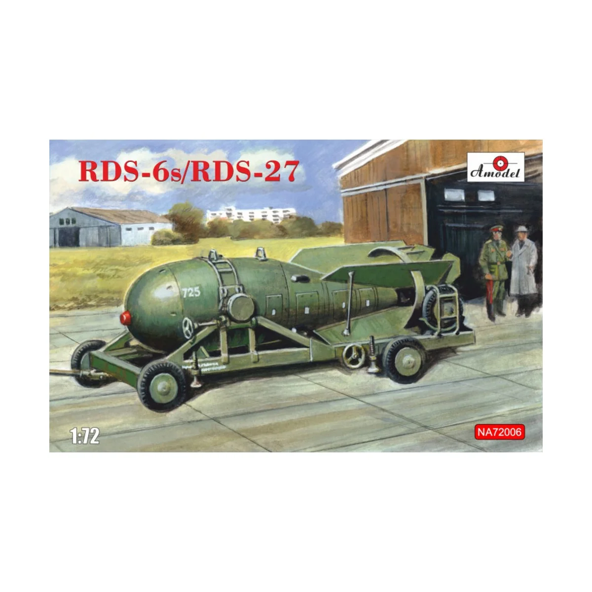 Soviet hydrogen bomb RDS-6s/RDS-27 - Amodel AMO-NA72006