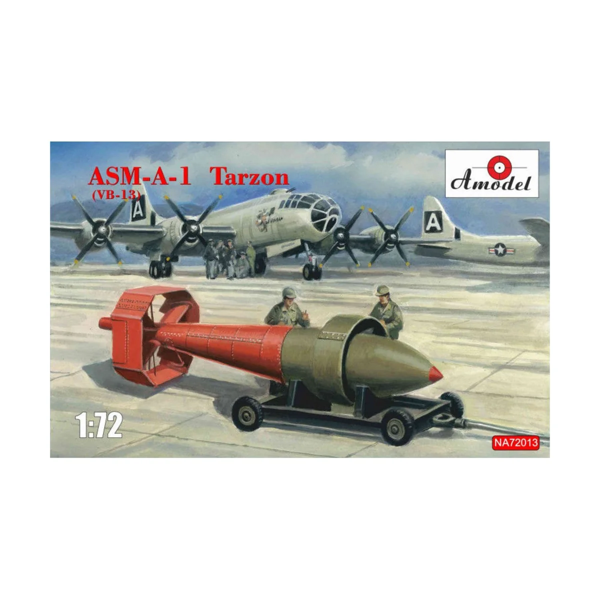 ASM-A-1 Tarzon (VB-13), 1/72 - Amodel AMO-NA72013 ASM-A-1 Tarzon (VB-13), 1/72 - Amodel AMO-NA72013