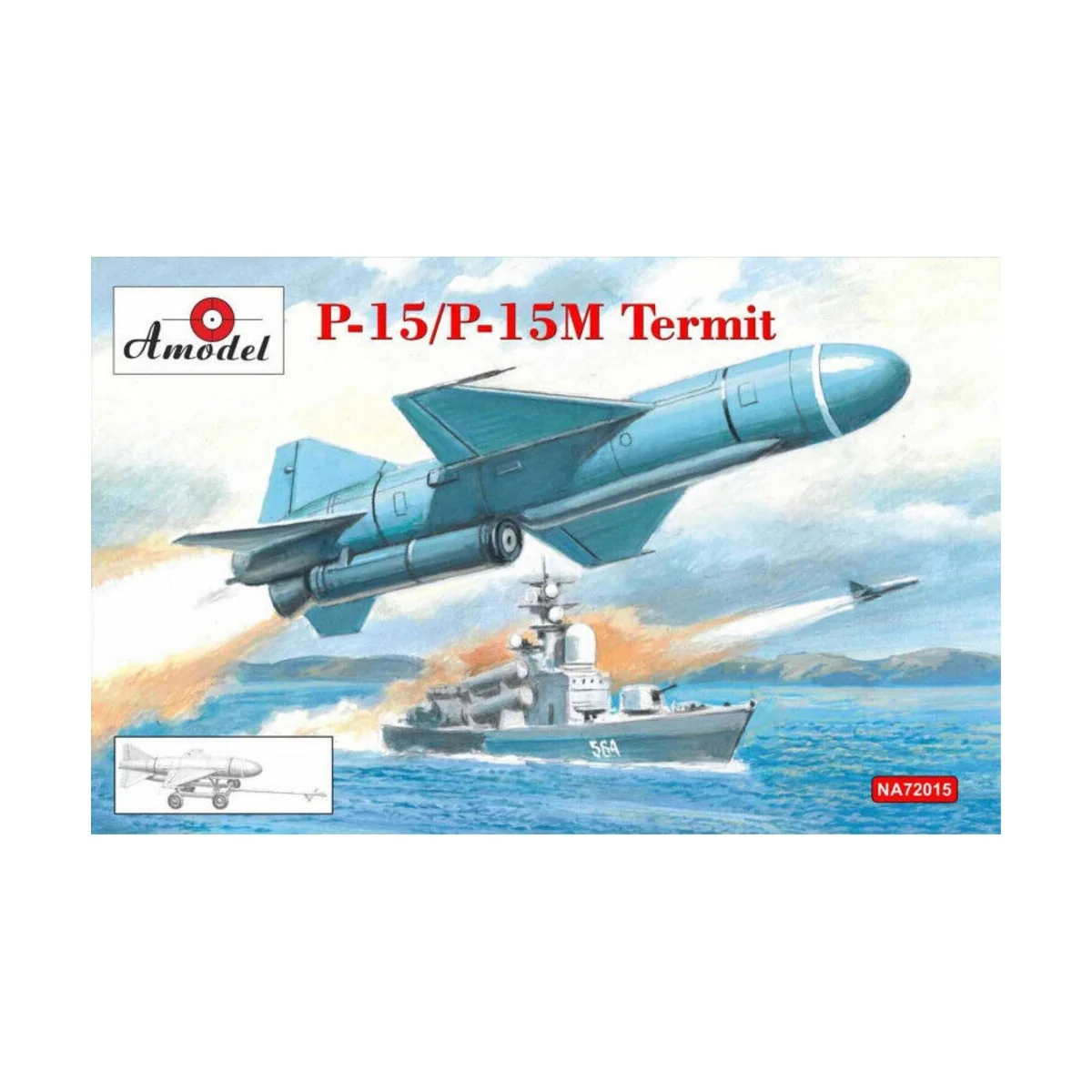 P-15/P-15M Termit, 1/72 - Amodel AMO-NA72015