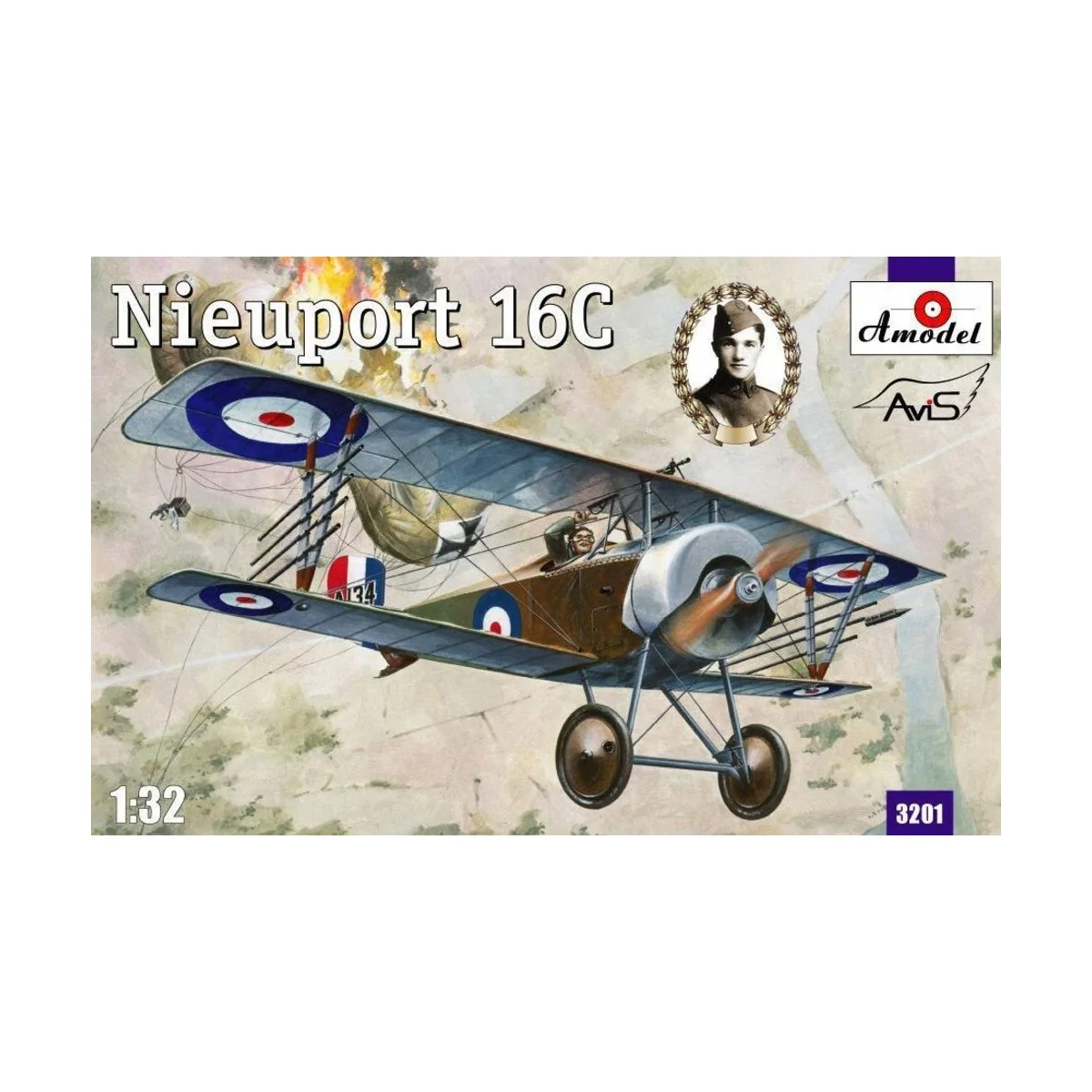 Nieuport 16C (A134) - Amodel AMO3201