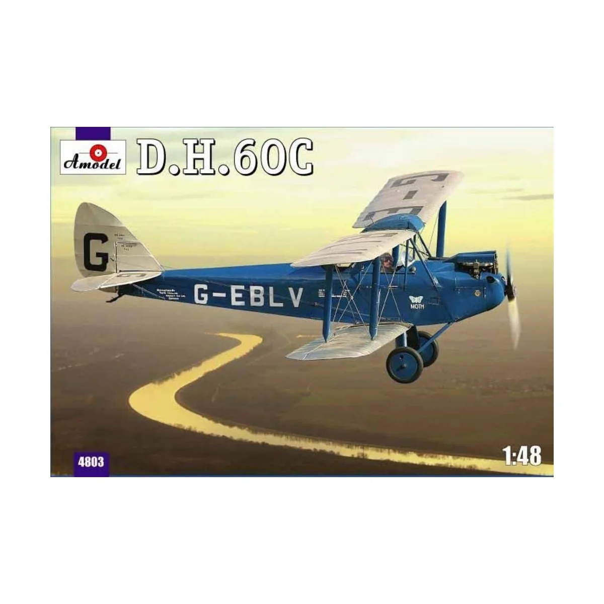 De Havilland DH.60C Cirrus Moth, 1/48 - Amodel AMO4803