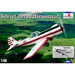 Yak-53 Soviet aerobatic aircraft - Amodel AMO4808
