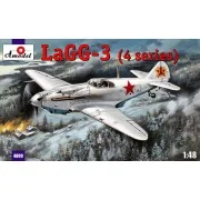 LaGG-3 (4 series) Soviet fighter, 1/48 - Amodel AMO4809