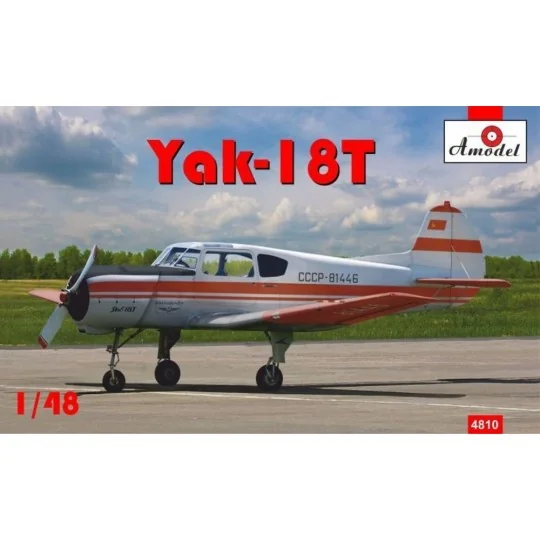 Yakovlev Yak-18T Red Aeroflot - Amodel AMO4810