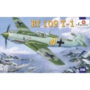 Messerschmitt Bf 109 T-1, 1/72 - Amodel AMO7214 Messerschmitt Bf 109 T-1, 1/72 - Amodel AMO7214