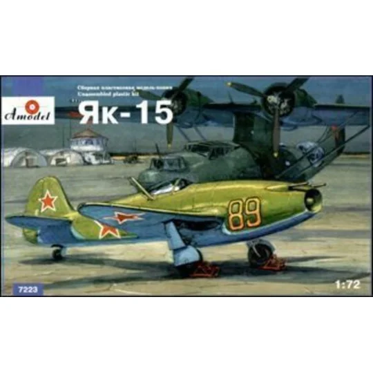 Yakovlev Yak-15 Soviet jet fighter.Relea Limited quantity - Amodel ...