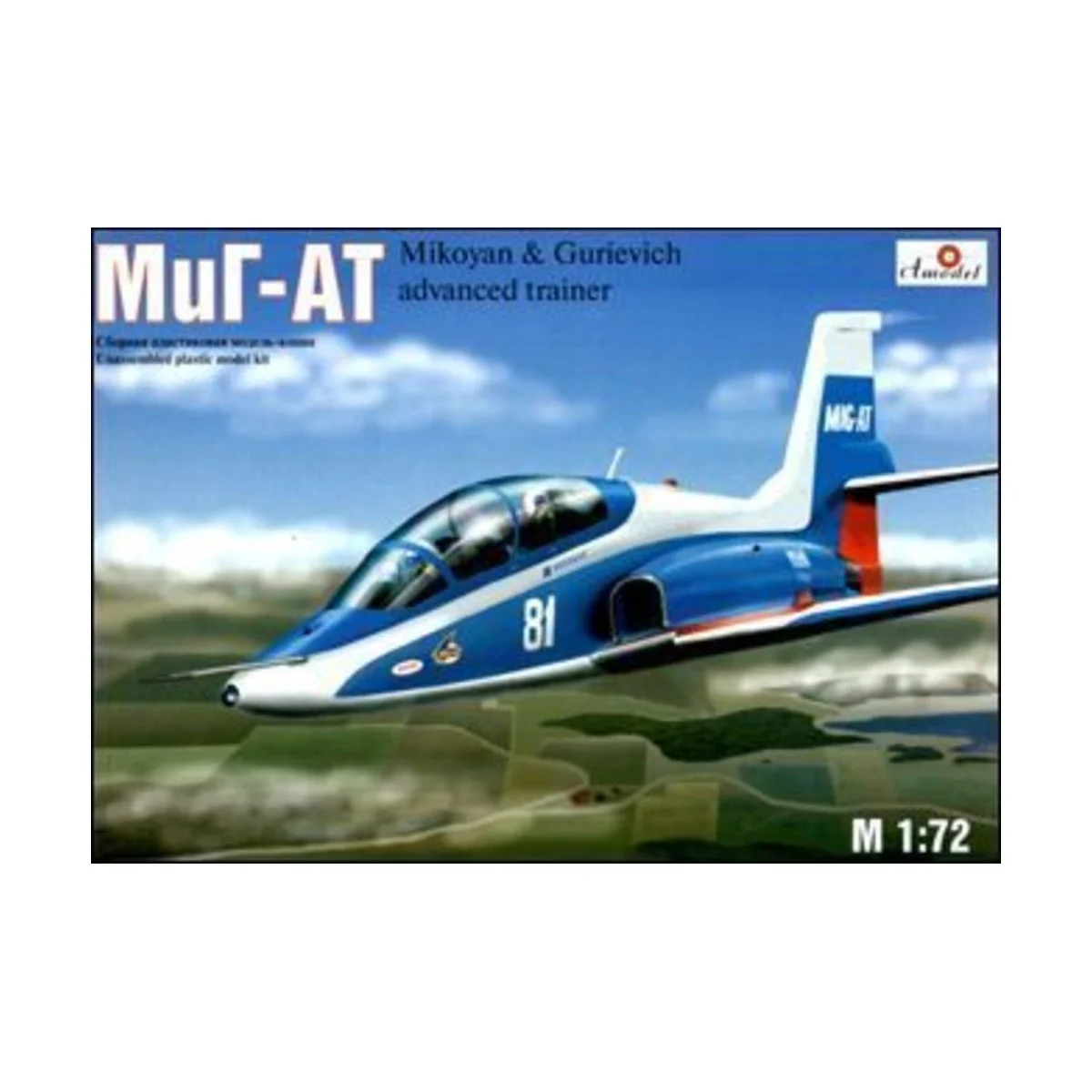 Mikoyan MIG-AT Russian modern trainer - Amodel AMO7239