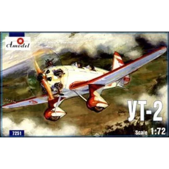 Ut-2 Soviet trainer airplane, 1/72 - Amodel AMO7251 Ut-2 Soviet trainer airplane, 1/72 - Amodel AMO7251