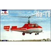 Kamov Ka-18 Soviet civil helicopter - Amodel AMO7252