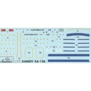 Kamov Ka-126 Soviet light helicopter, 1/72 - Amodel AMO7272