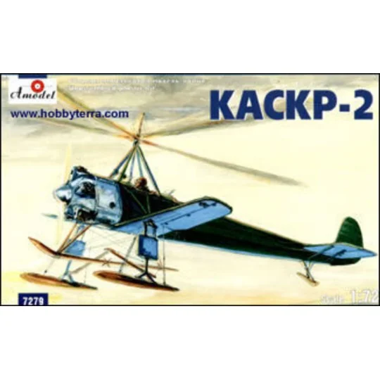 KASKR-2 Soviet autogiro, 1/72 - Amodel AMO7279 KASKR-2 Soviet autogiro, 1/72 - Amodel AMO7279