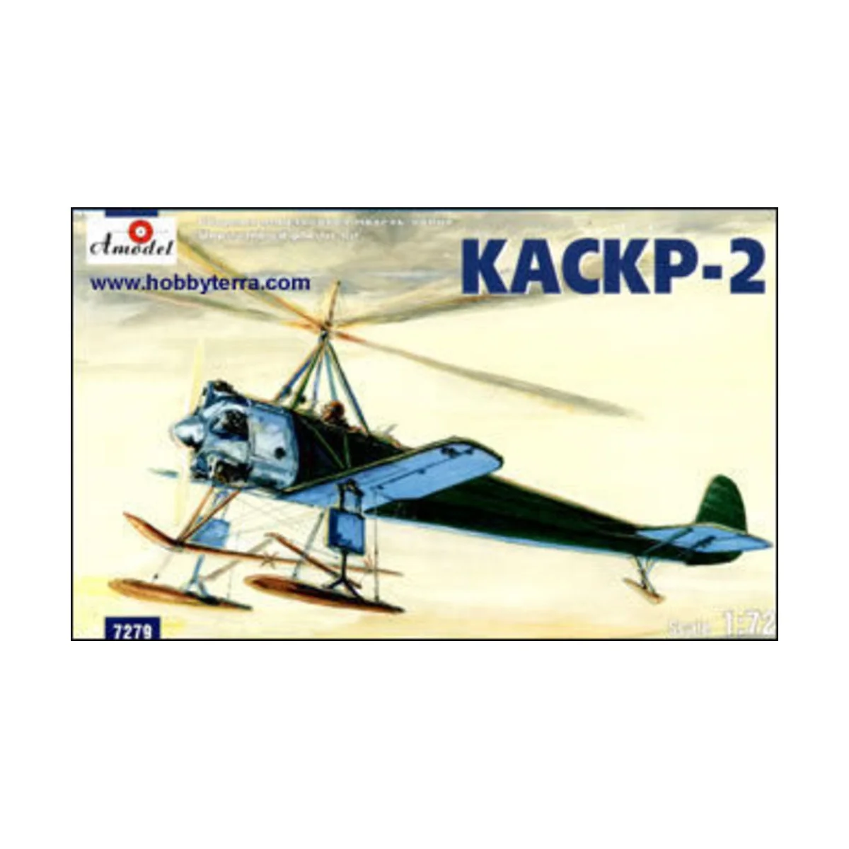 KASKR-2 Soviet autogiro - Amodel AMO7279