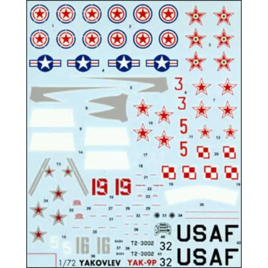 Yakovlev Yak-9P Soviet fighter - Amodel AMO7286