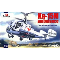 Kamov Ka-15M ambulance, 1/72 - Amodel AMO7290