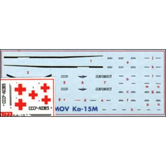 Kamov Ka-15M ambulance - Amodel AMO7290