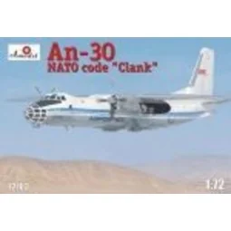 Antonov AN-30 Clank Soviet aerial cartog, 1/72 - Amodel AMO72103