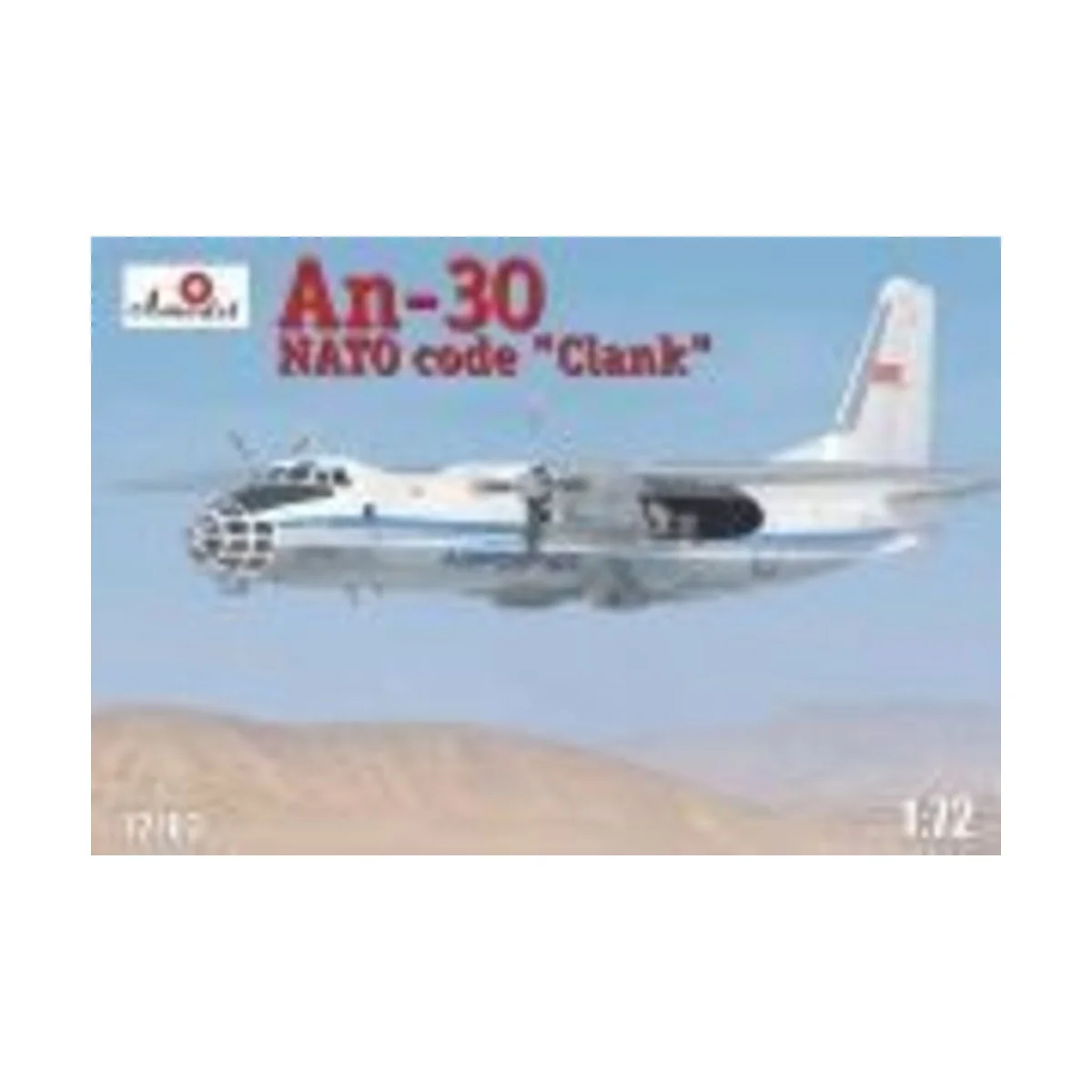 Antonov AN-30 Clank Soviet aerial cartog, 1/72 - Amodel AMO72103