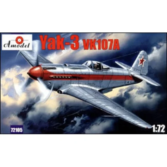 Yakovlev Yak-3 VK107A Soviet fighter - Amodel AMO72105