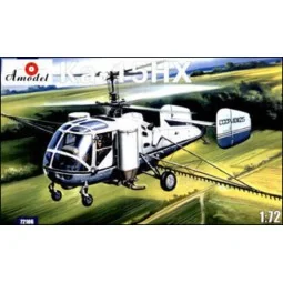 Kamov Ka-15NH agricultural helicopter, 1/72 - Amodel AMO72106