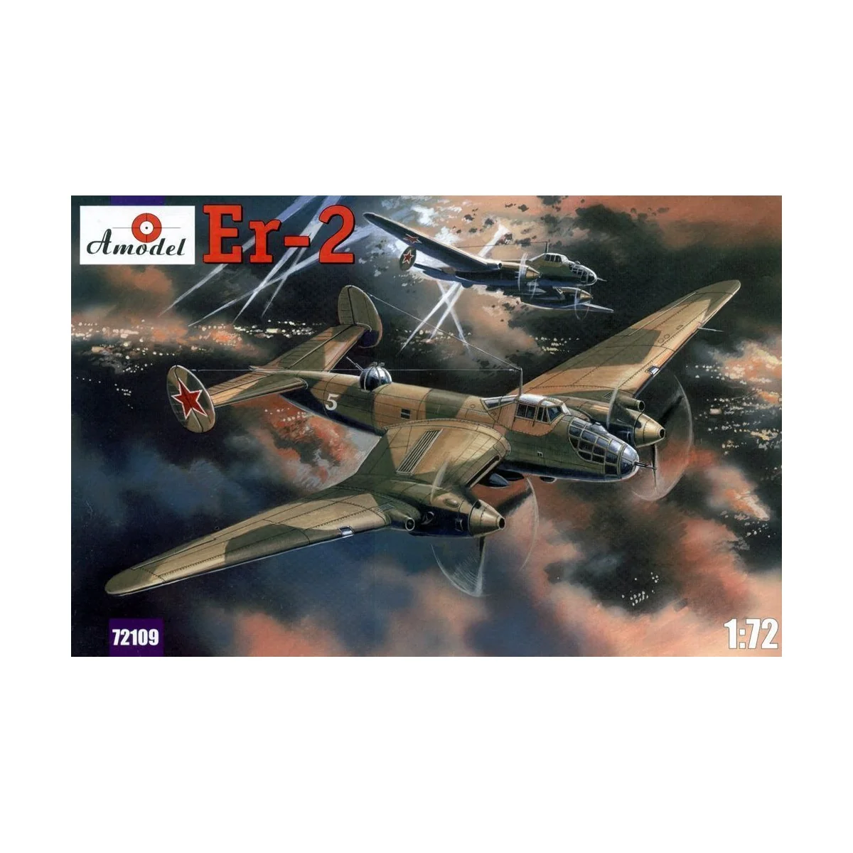 Er-2, 1/72 - Amodel AMO72109 Er-2, 1/72 - Amodel AMO72109