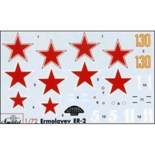 Er-2, 1/72 - Amodel AMO72109 Er-2, 1/72 - Amodel AMO72109