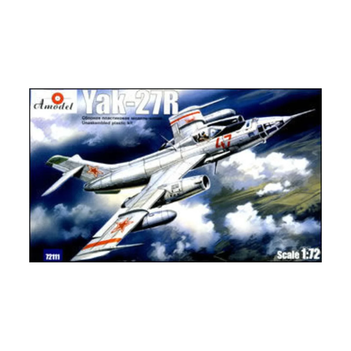 Yakovlev Yak-27R Soviet interceptor, 1/72 - Amodel AMO72111