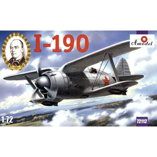 I-190 Soviet aircraft, 1/72 - Amodel AMO72112