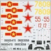 Mil Mi-6 Soviet helicopter, early, 1/72 - Amodel AMO72119 Mil Mi-6 Soviet helicopter, early, 1/72 - Amodel AMO72119