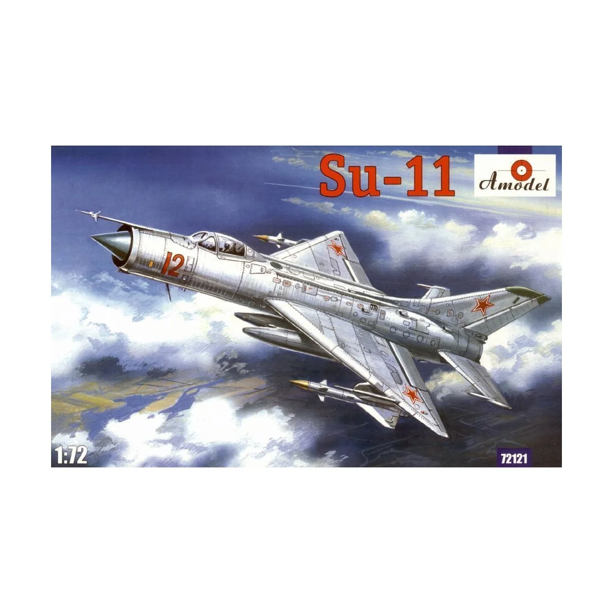 Su-11 Soviet fighter-interceptor, 1/72 - Amodel AMO72121