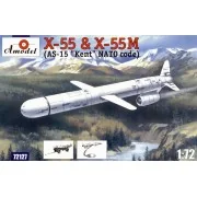 KH-55 & KH-55M 'AS-15 Kent' strategic mi, 1/72 - Amodel AMO72127