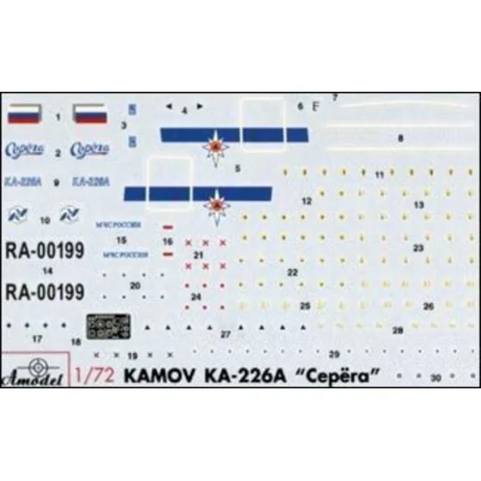 Kamov Ka-226 'Serega' Russian helicopter - Amodel AMO72129