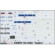 Kamov Ka-226 'Serega' Russian helicopter, 1/72 - Amodel AMO72129 Kamov Ka-226 'Serega' Russian helicopter, 1/72 - Amodel AMO72129