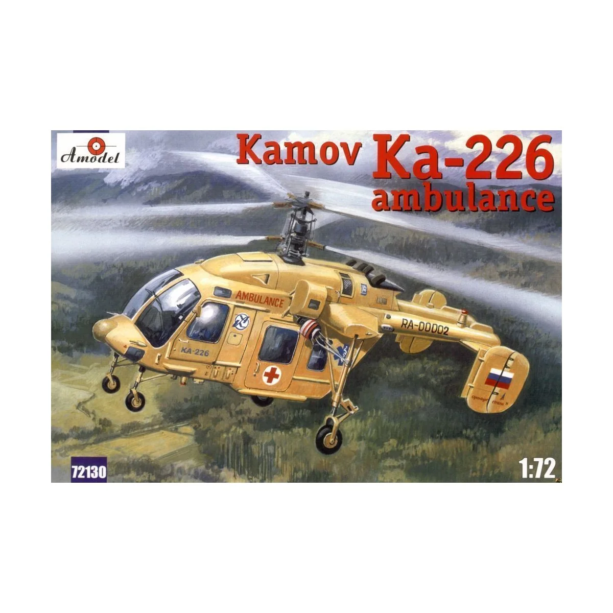 Kamov Ka-226 Soviet ambulance helicopter - Amodel AMO72130
