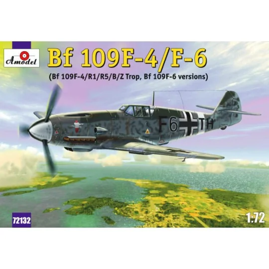 Messerschmitt Bf-109F4/F6, 1/72 - Amodel AMO72132 Messerschmitt Bf-109F4/F6, 1/72 - Amodel AMO72132