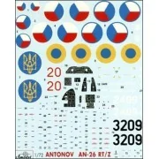 Antonov An-26 RR, RT, Z version, military, 1/72 - Amodel AMO72134 Antonov An-26 RR, RT, Z version, military, 1/72 - Amodel AMO72134