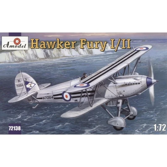 Hawker Fury I/II USAF fighter, 1/72 - Amodel AMO72138 Hawker Fury I/II USAF fighter, 1/72 - Amodel AMO72138