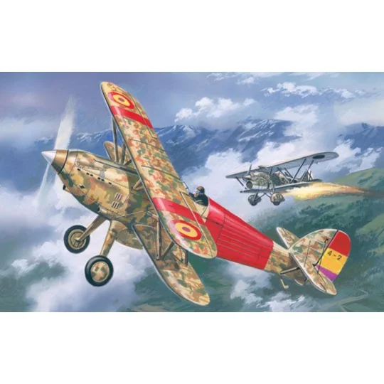 Hawker Fury Spanish AF fighter, 1/72 - Amodel AMO72139