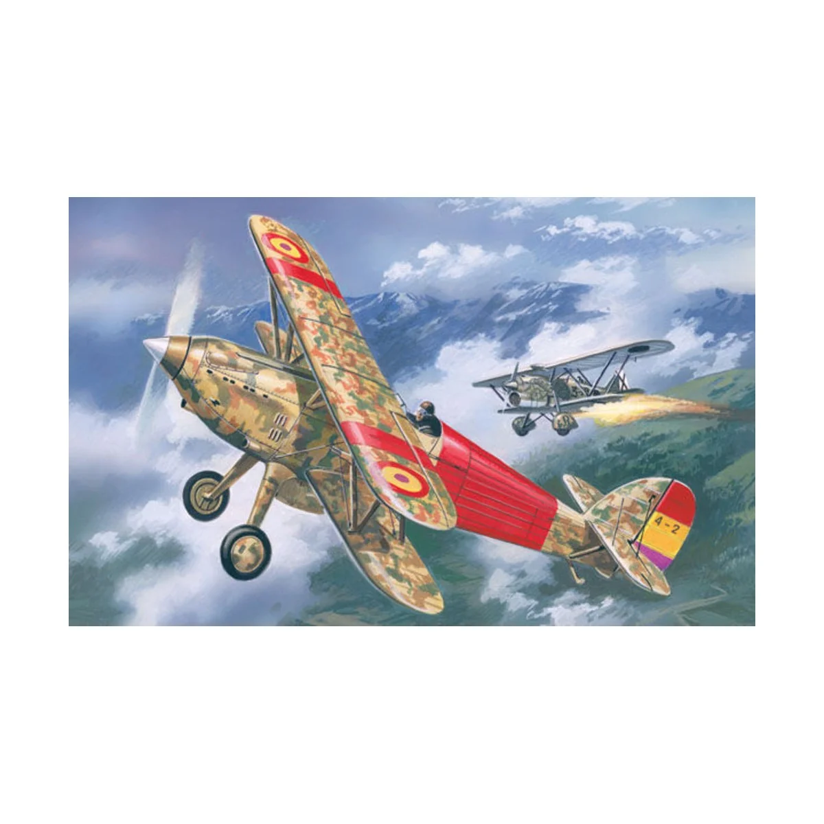 Hawker Fury Spanish AF fighter, 1/72 - Amodel AMO72139