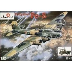 Petlyakov Pe-8 & AS-2, 1/72 - Amodel AMO72142