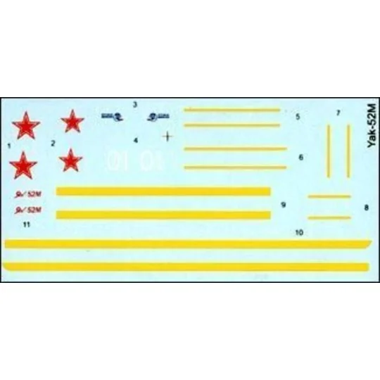 Yak-52M two-seat sporting aircraft - Amodel AMO72144