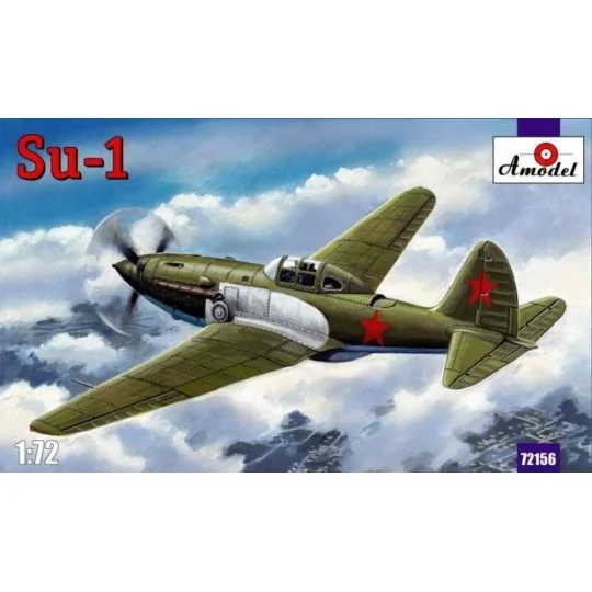 Sukhoi Su-1 Soviet fighter, 1/72 - Amodel AMO72156