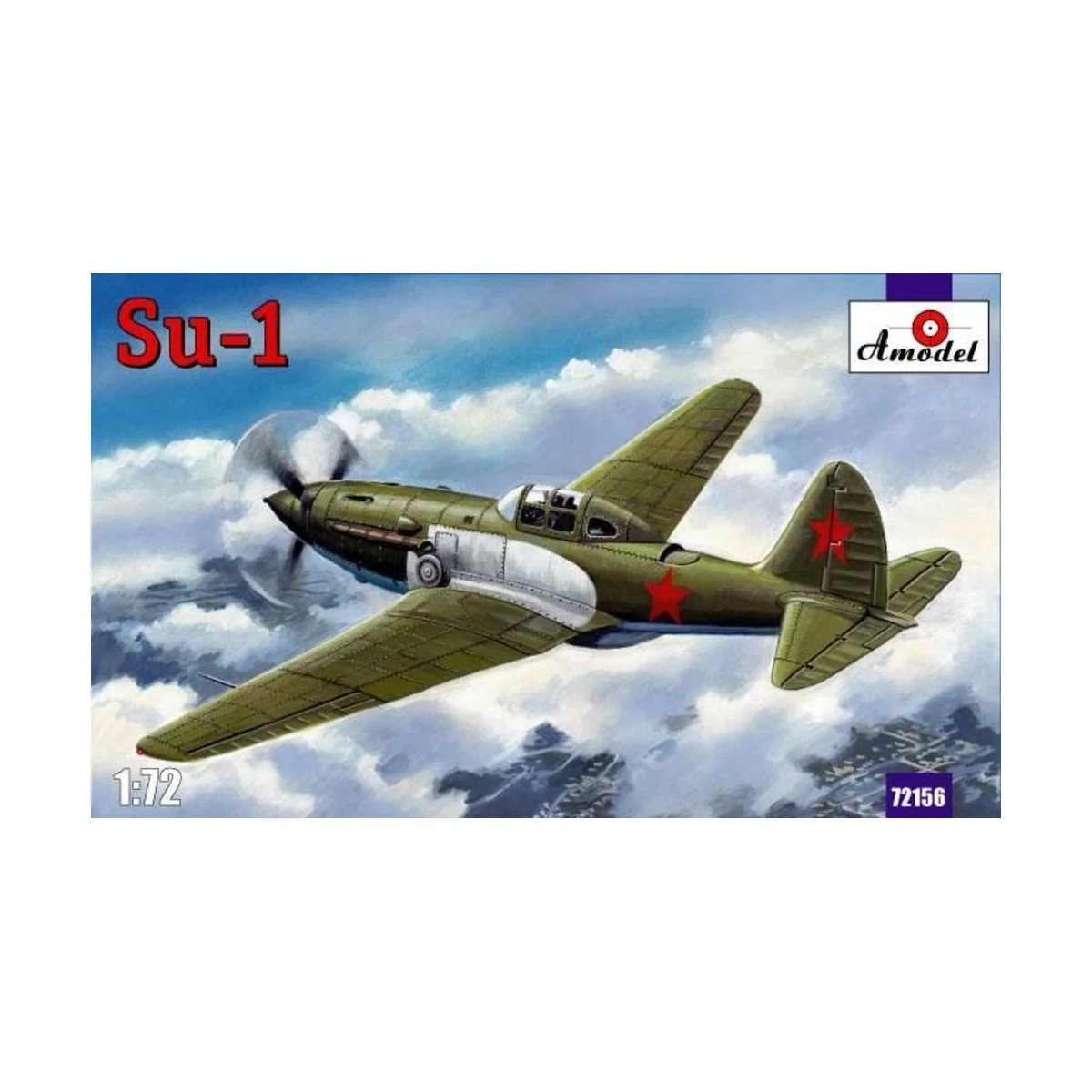 Sukhoi Su-1 Soviet fighter, 1/72 - Amodel AMO72156