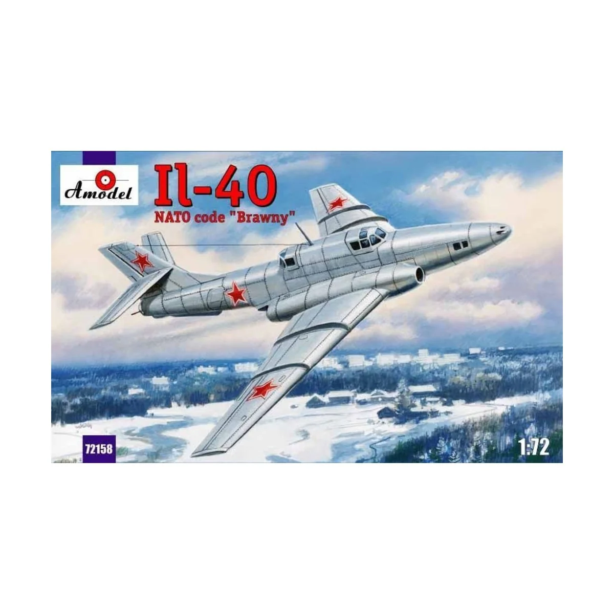 Ilyushin IL-40 "Brawny Soviet aircraft" - Amodel AMO72158