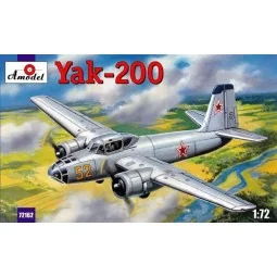 Yak-200 Soviet trainer aircraft, 1/72 - Amodel AMO72162